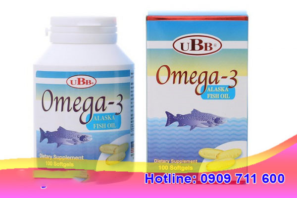 UBB Omega 3 Alaska Fish Oil có giá bình dân tại Mỹ