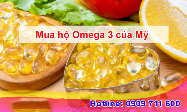 Mua Omega 3 Mỹ qua dịch vụ mua hộ hàng có giá tốt nhất