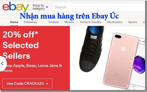 Web Ebay Úc